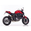 Shark Silencer SRC-4 S.S. | Ducati Monster 937 | black