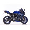 Shark full exhaust system DSX-7 | Yamaha YZF-R7 | black