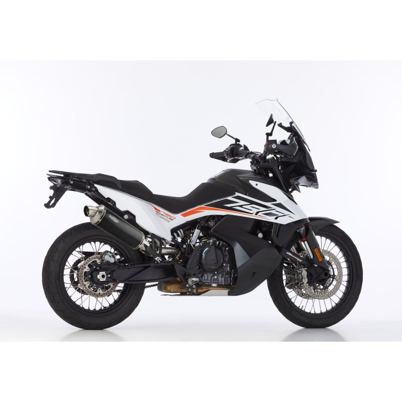 Shark Uitlaat Trophy | KTM 790/890 Adventure/Husqvarna Norden 901 | zwart