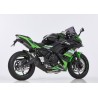 Shark Uitlaatsysteem DSX-7 | Kawasaki Ninja 650/Z650 | zwart