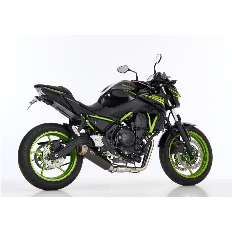 Shark full exhaust system SRC-4 | Kawasaki Ninja 650/Z650 | carbon