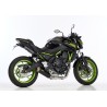 Shark Uitlaatsysteem SRC-4 | Kawasaki Ninja 650/Z650 | zwart