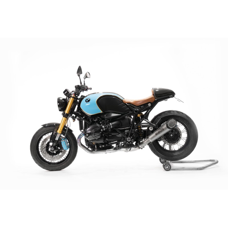 BOS uitlaatdemper SSEC GP 2-1 | BMW R-NineT | Titanium