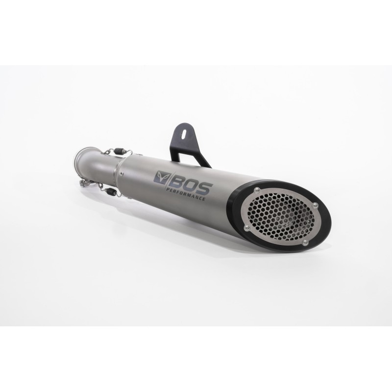 BOS silencer SSEC GP 2-1 | BMW R-NineT | Titanium