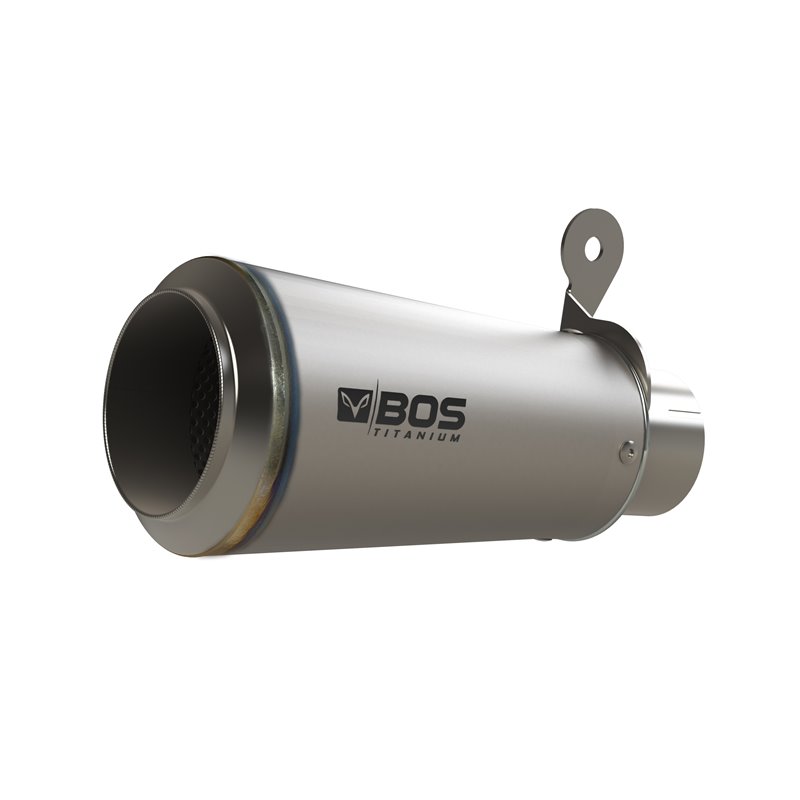 BOS silencer SSEC RR | BMW S1000R/RR | Titanium