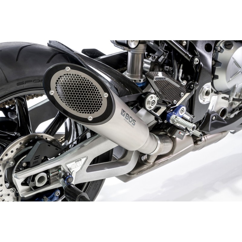 BOS uitlaatdemper SSEC GP | BMW S1000RR/M1000RR | Titanium