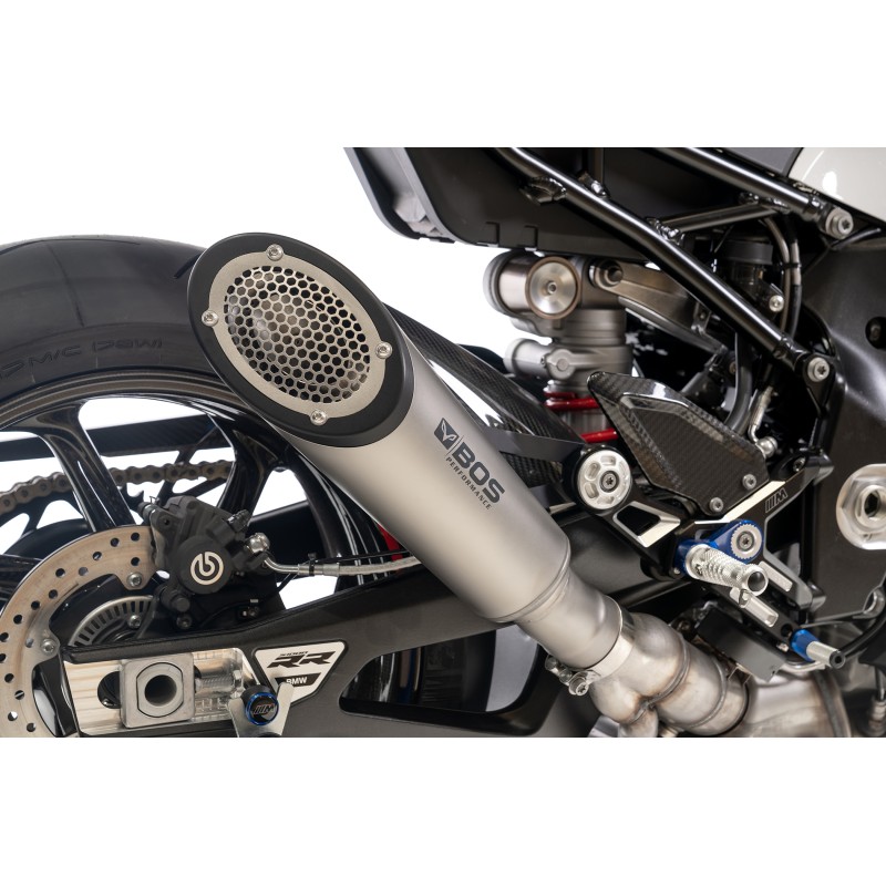 BOS uitlaatdemper SSEC GP | BMW S1000RR/M1000RR | Titanium