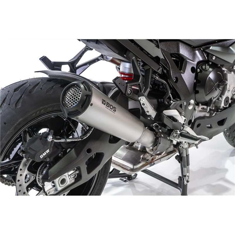 BOS silencer SSEC CU | BMW S1000XR | Titanium