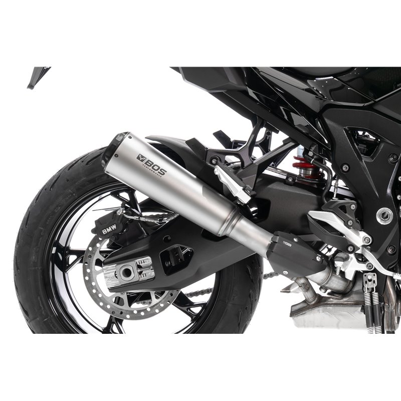 BOS silencer SSEC CU | BMW S1000XR | Titanium