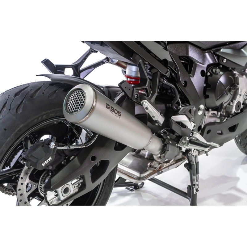 BOS uitlaatdemper SSEC RR | BMW S1000XR | Titanium