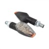 Bike-It Knipperlichten LED Force zwart kort