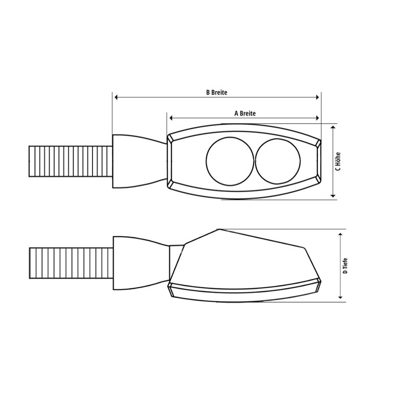 Highsider indicators LED Pen Head