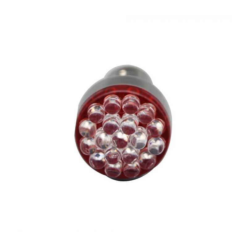 Bike-It Lamp LED 12V BAY15D (rood)