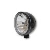 Highsider Koplamp Skyline + LED ring | H4 | 5.75" zwart onder