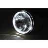 Highsider Headlight with LED ring | H4 | 5.75"