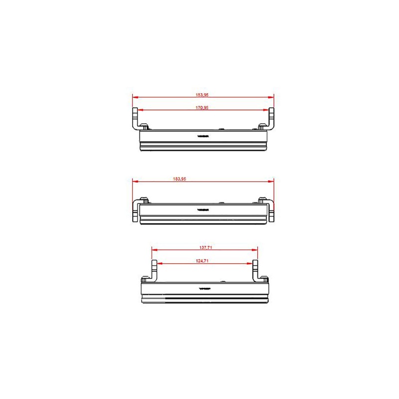 Highsider Headlight Frame-R2 Jackson | LED | 5.75"