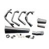 Delkevic Exhaust System Classic Megaphone 4-1 | S.S.| Honda CB550K