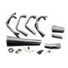 Delkevic Exhaust System Classic Megaphone 4-1 | S.S.| Honda CB550K