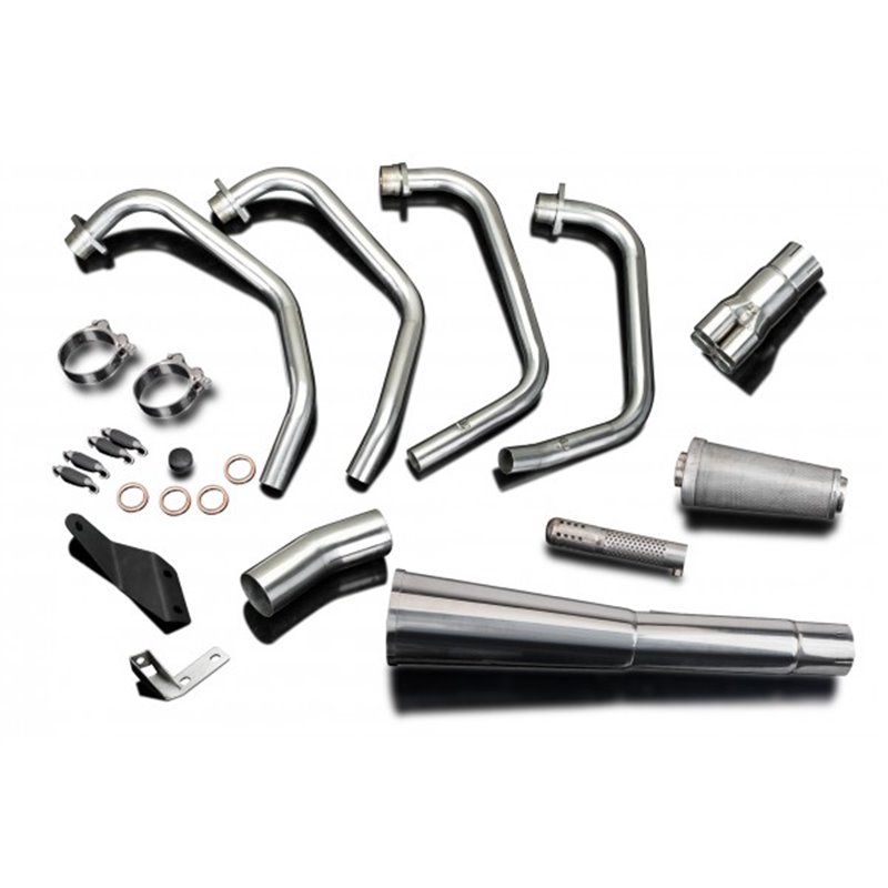 Delkevic Exhaust System Classic Megaphone 4-1 | S.S.| Honda CB900F
