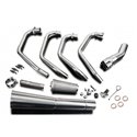 Delkevic Exhaust System Classic Megaphone 4-1 | S.S.| Honda CB750K SOHC