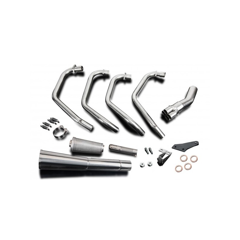 Delkevic Exhaust System Classic Megaphone 4-1 | S.S.| Honda CB750 F2