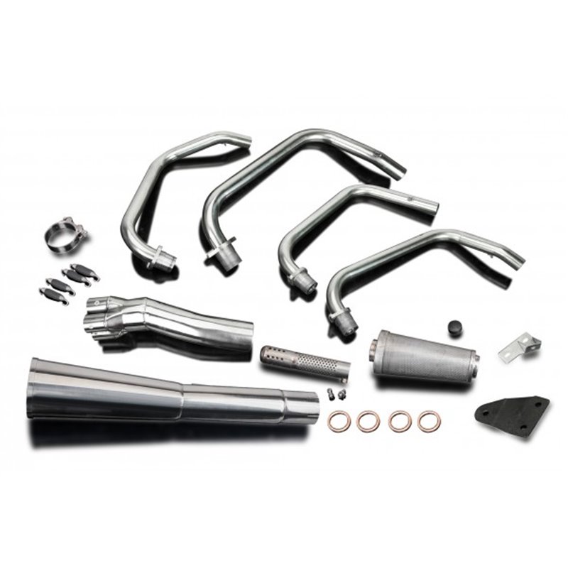 Delkevic Exhaust System Classic Megaphone 4-1 | S.S.| Kawasaki GPZ750