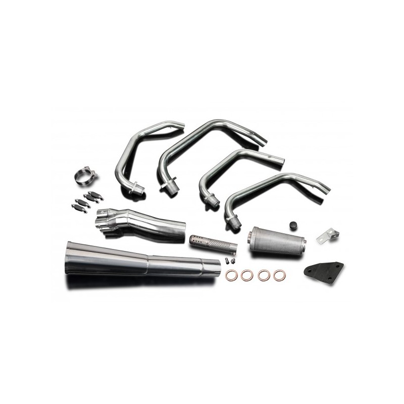 Delkevic Exhaust System Classic Megaphone 4-1 | S.S.| Kawasaki GPZ750