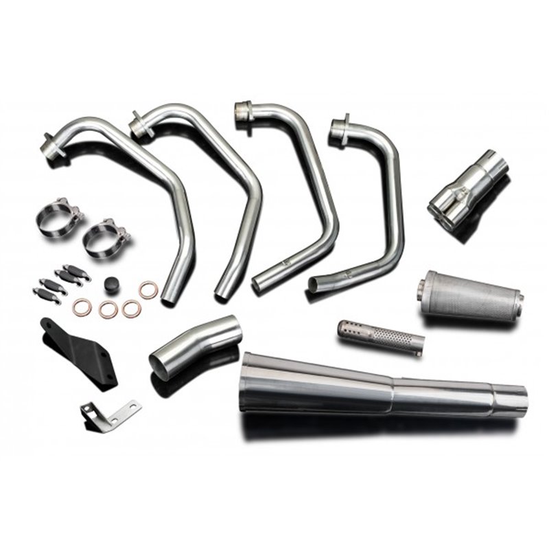 Delkevic Exhaust System Classic Megaphone 4-1 | S.S.| Honda CB750C