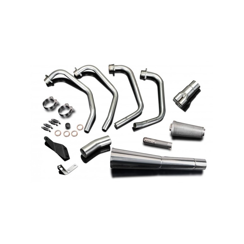 Delkevic Exhaust System Classic Megaphone 4-1 | S.S.| Honda CB750SC Nighthawk