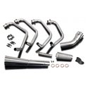 Delkevic Exhaust System Classic Megaphone 4-1 | S.S.| Kawasaki Z1000 A1-A2