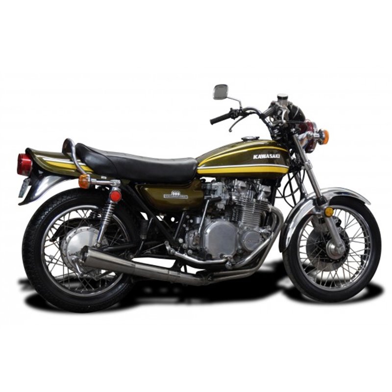 Delkevic Exhaust System Classic Megaphone 4-1 | S.S.| Kawasaki Z900