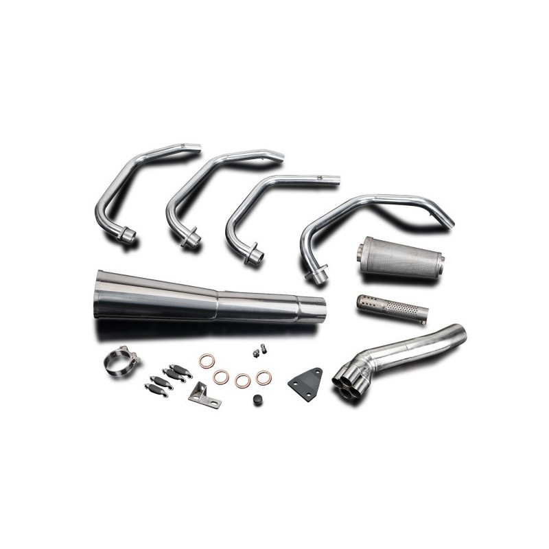 Delkevic Exhaust System Classic Megaphone 4-1 | S.S.| Suzuki GS1000