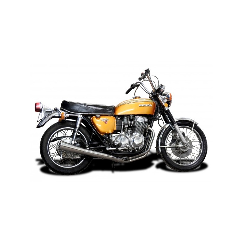 Delkevic Exhaust System Classic Megaphone 4-1 | S.S.| Honda CB750 K1-K6