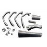 Delkevic Exhaust System Classic Megaphone 4-1 | S.S.| Honda CB750 K1-K6