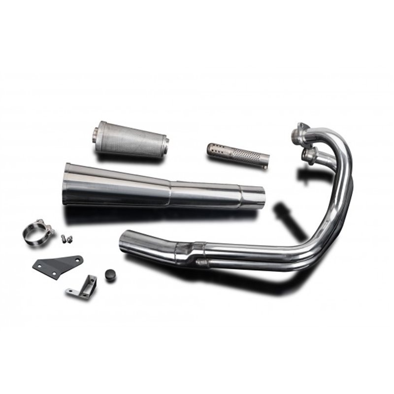 Delkevic Exhaust System Classic Megaphone 4-1 | S.S.| Yamaha XS650