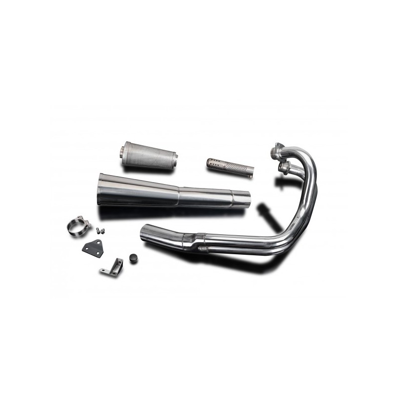 Delkevic Exhaust System Classic Megaphone 4-1 | S.S.| Yamaha XS650SE