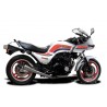 Delkevic Uitlaatsysteem Classic Megaphone 4-1 | RVS | Kawasaki GPZ1100 Unitrack