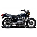 Delkevic Exhaust System Classic Megaphone 4-1 | S.S.| Suzuki GSX750E