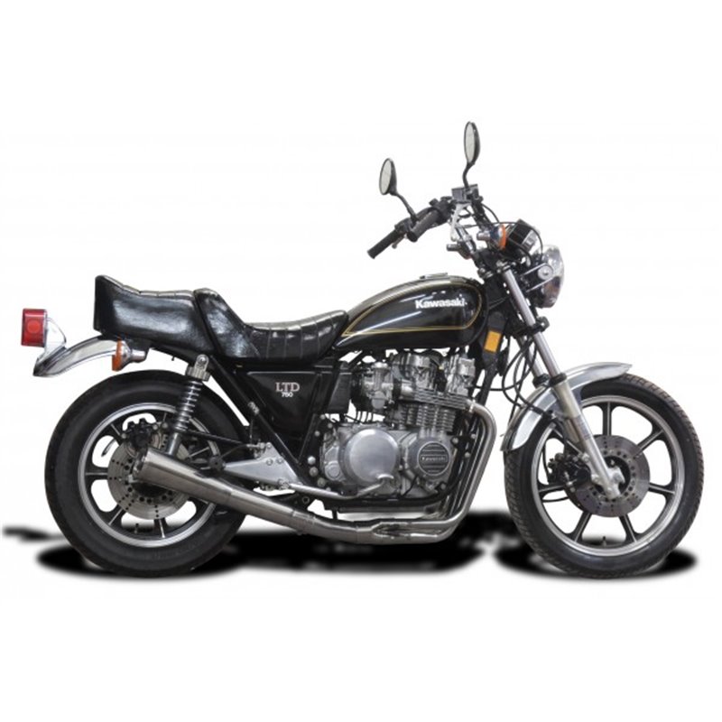 Delkevic Exhaust System Classic Megaphone 4-1 | S.S.| Kawasaki Z750 LTD