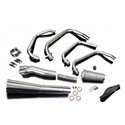 Delkevic Exhaust System Classic Megaphone 4-1 | S.S.| Kawasaki Z750 LTD