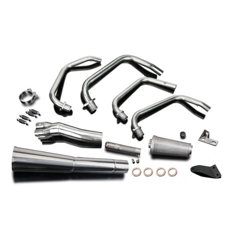 Delkevic Exhaust System Classic Megaphone 4-1 | S.S.| Kawasaki GT750