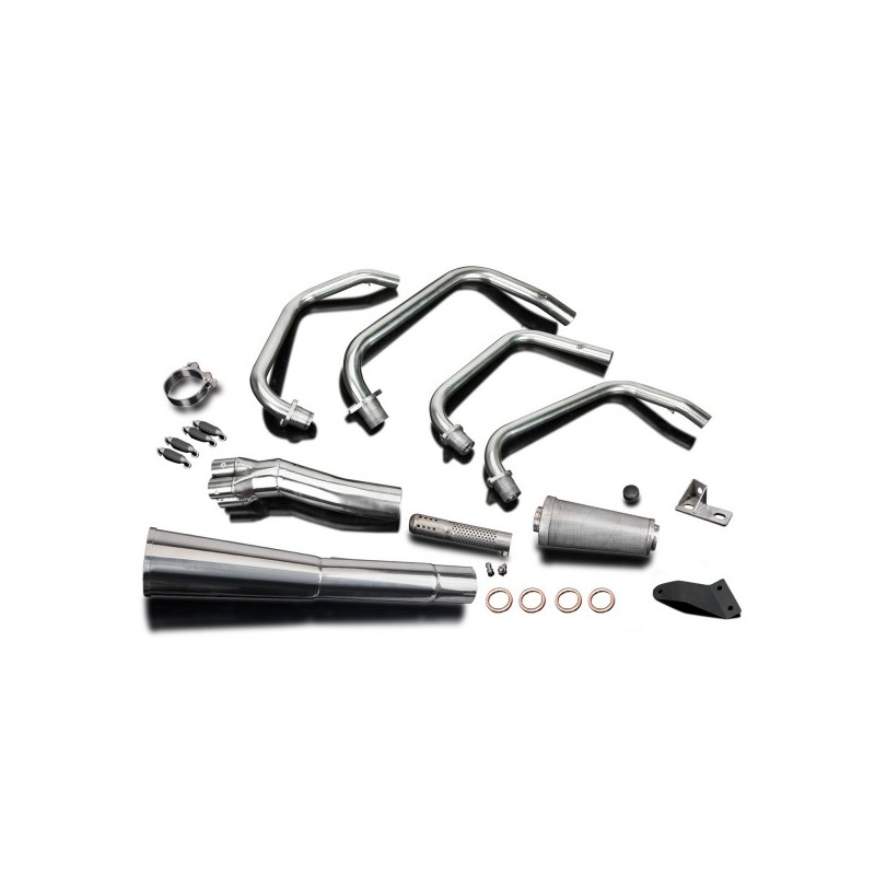 Delkevic Exhaust System Classic Megaphone 4-1 | S.S.| Kawasaki GT750