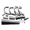 Delkevic Exhaust System Classic Megaphone 4-1 | S.S.| Honda CB400F