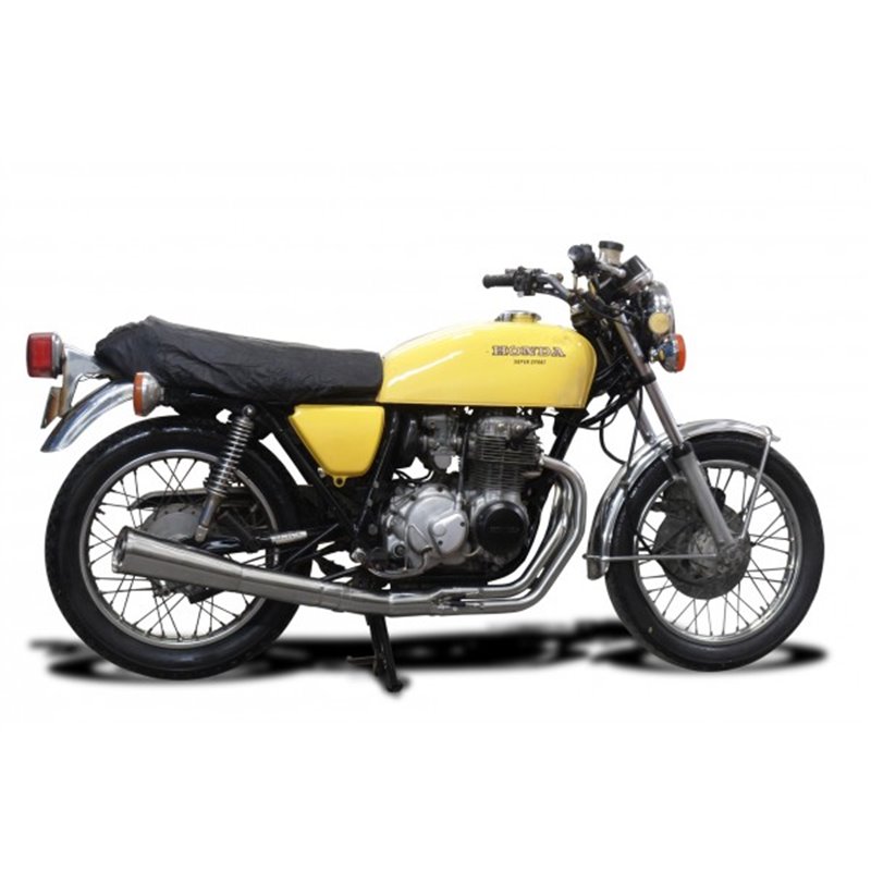 Delkevic Uitlaatsysteem Classic Megaphone 4-1 | RVS | Honda CB400F