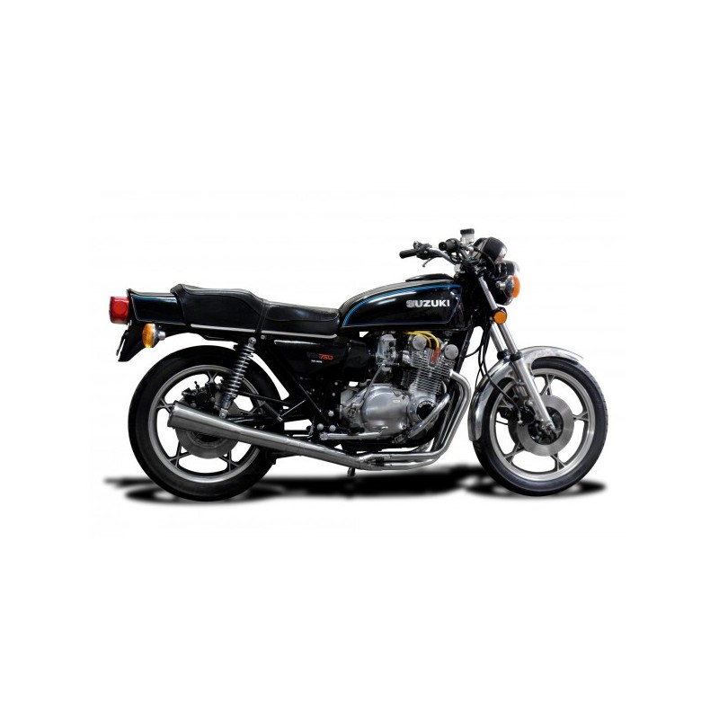 Delkevic Exhaust System Classic Megaphone 4-1 | S.S.| Suzuki GS750