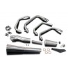 Delkevic Exhaust System Classic Megaphone 4-1 | S.S.| Kawasaki GPZ750 Unitrack