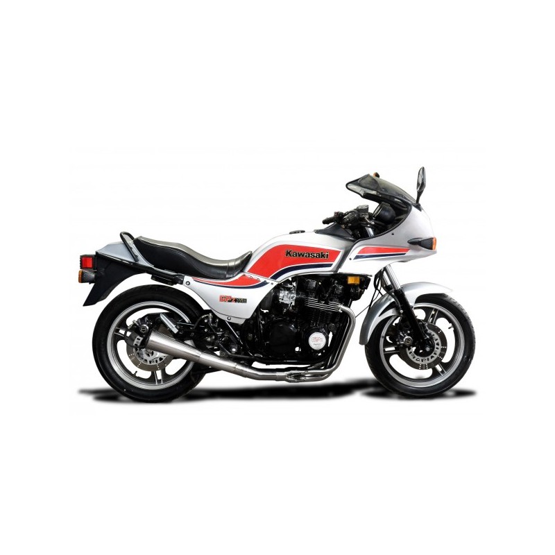 Delkevic Exhaust System Classic Megaphone 4-1 | S.S.| Kawasaki GPZ750 Unitrack