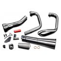 Delkevic Exhaust System Classic Megaphone 2-1 | S.S.| Honda CX500