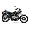 Delkevic Exhaust System Classic Megaphone 4-1 | S.S.| Kawasaki Z750B Twin