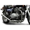 Delkevic Uitlaatsysteem Classic Megaphone 4-1 | RVS | Kawasaki Z750B Twin